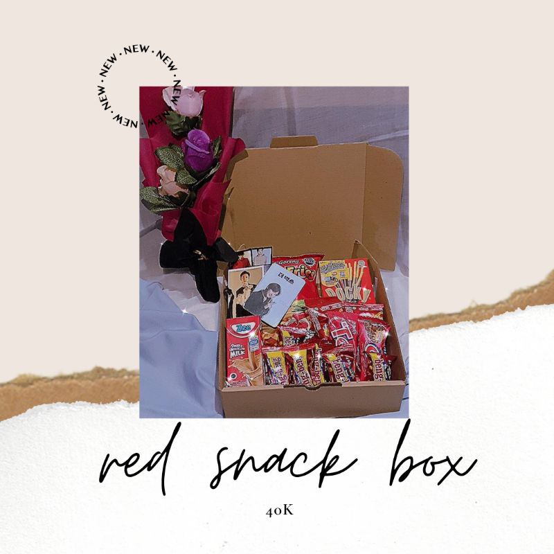 

Snackbox Custom isi, Khusus Red Snackbox