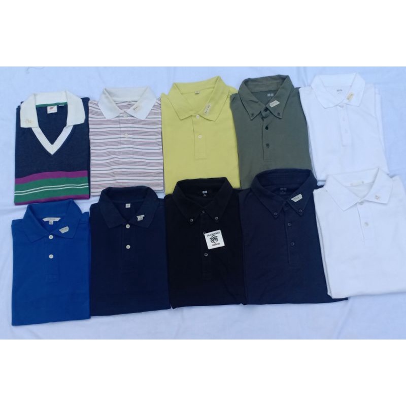POLO UNIQLO / POLO UNIQLO SECOND / POLOSHIRT UNIQLO BEKAS / POLO UNIQLO BEKAS / POLOSHIRT UNIQLO