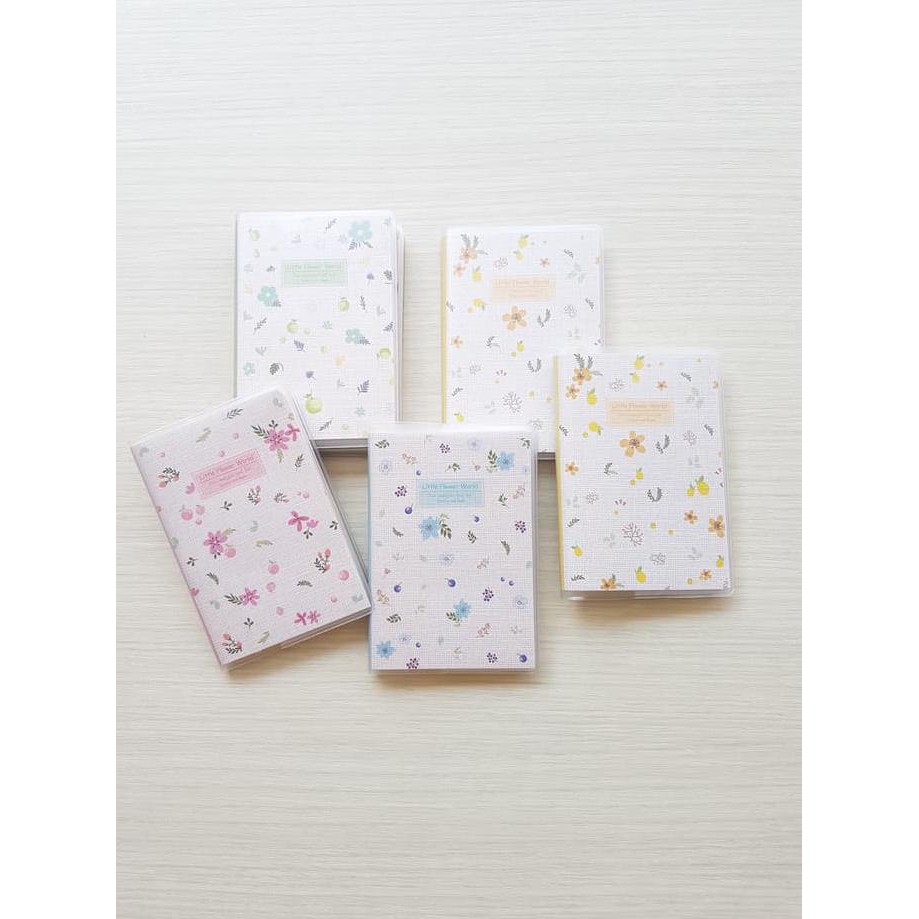 

BARU Buku Tulis Mini Bersampul Little Flower World