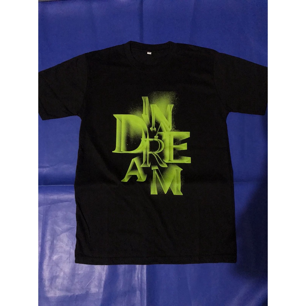 Kaos nct dream show 2 sablon hijau dark