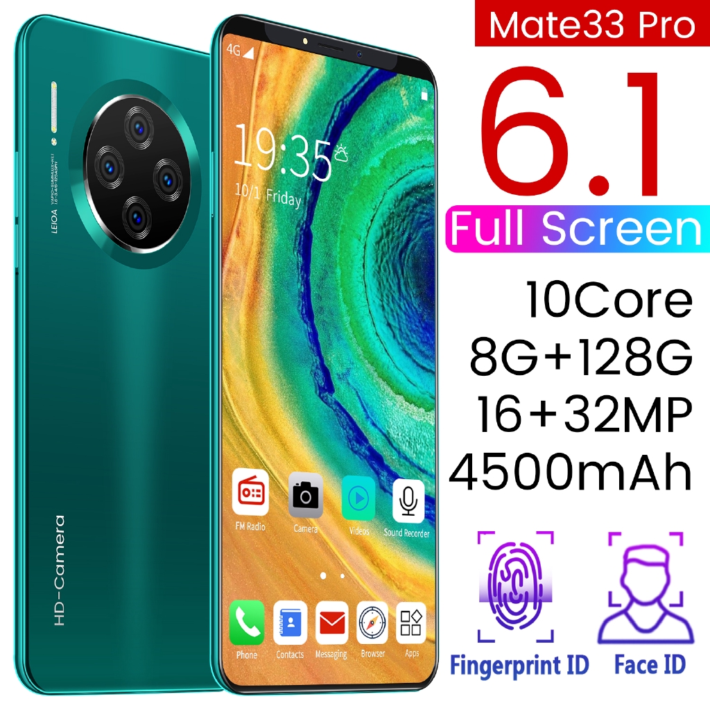 [Stok Barang]Mate33 Photo phone 6.1 inci 6GB RAM + 128GB