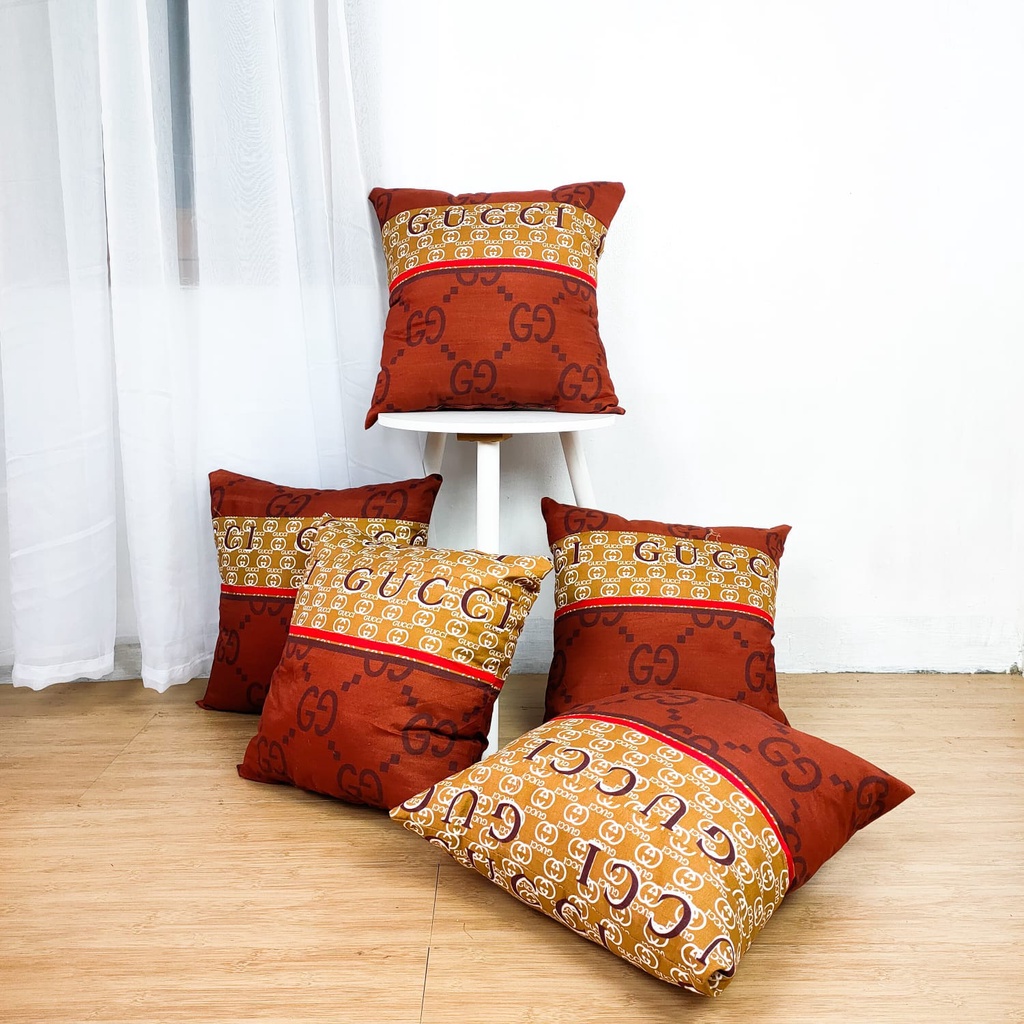 Paket 5 Bantal Kursi Silikon | Bantal Sofa