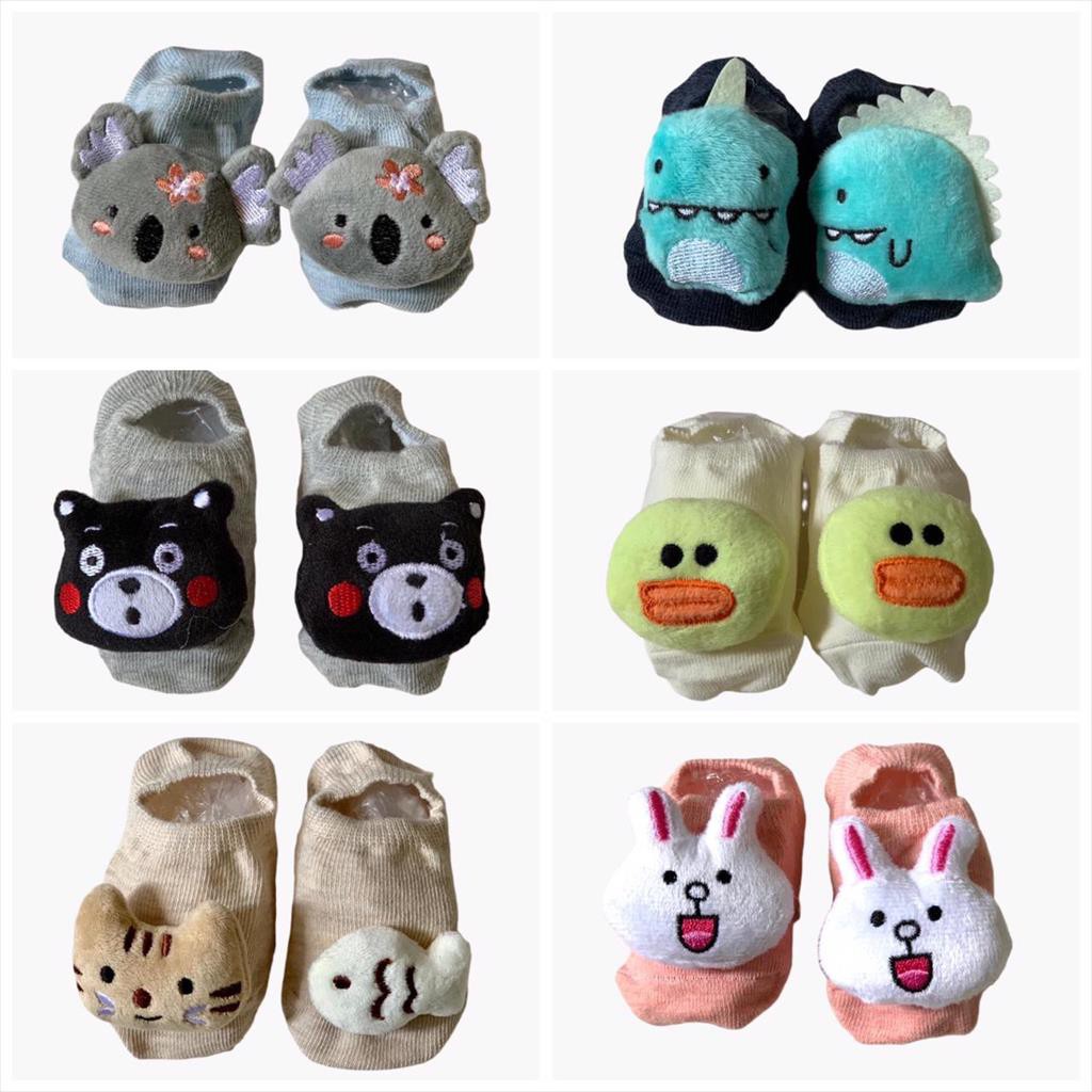 MD - Kaos Kaki 3 Dimensi Bayi Balita Import - Motif Cute Animal Korea