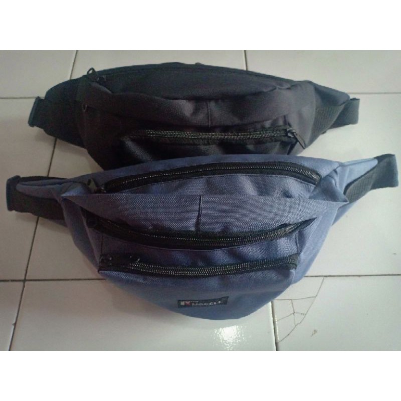 Waist bag jumbo/kain /termurah