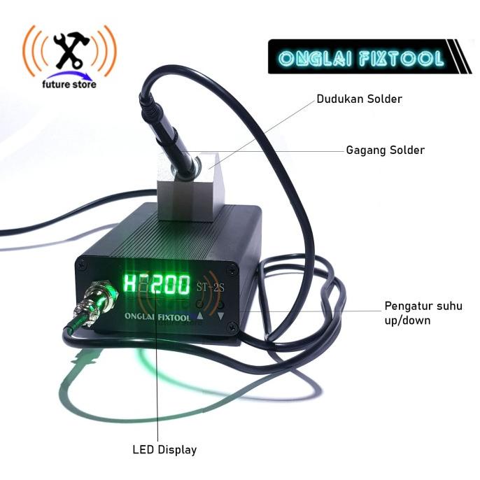 Onglai Fixtool Solder Station - Soldering Iron St-2s (C210) Original