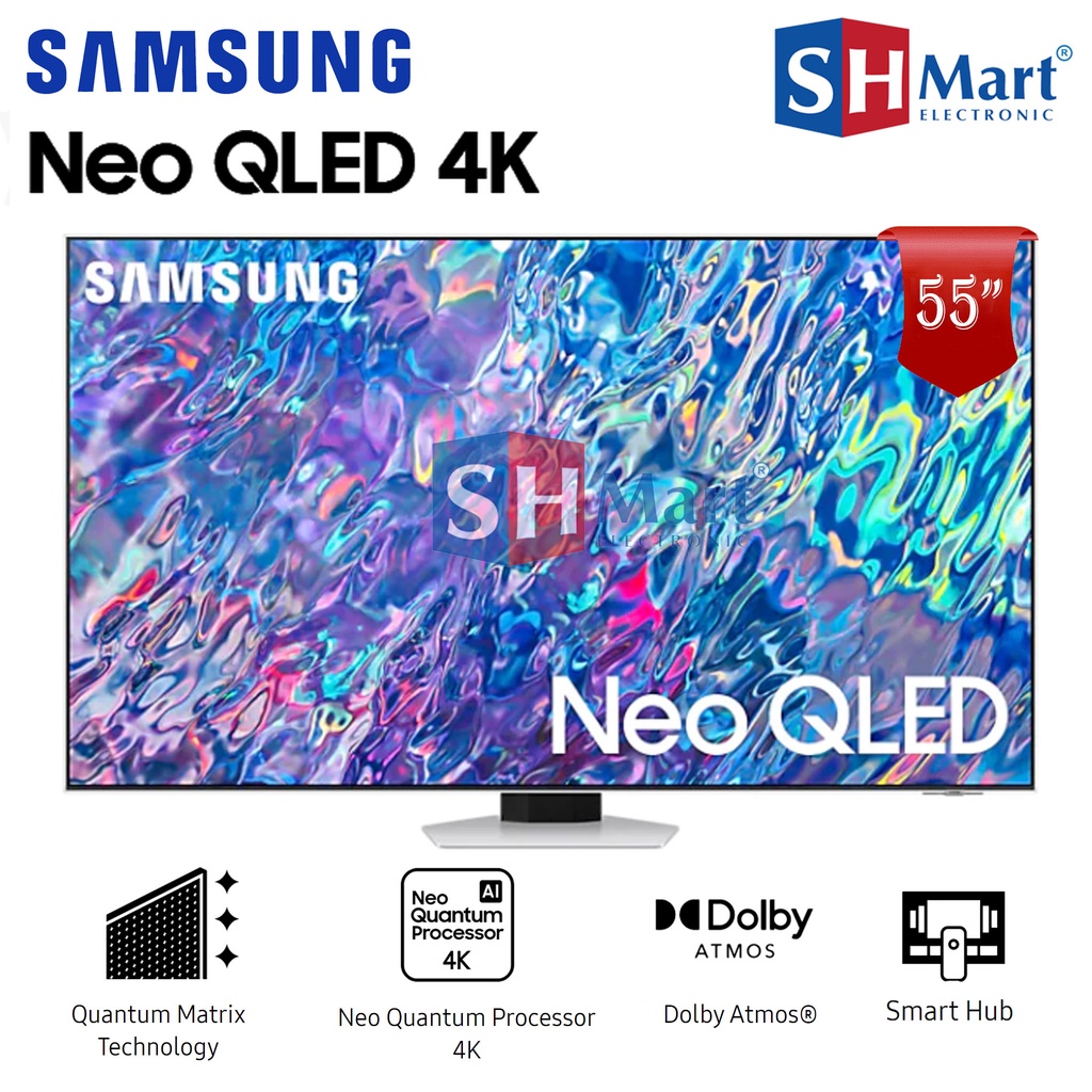 SMART TV SAMSUNG NEO QLED 55 INCH 4K QA55QN85BAKXXD / 55QN85B GARANSI RESMI (MEDAN)