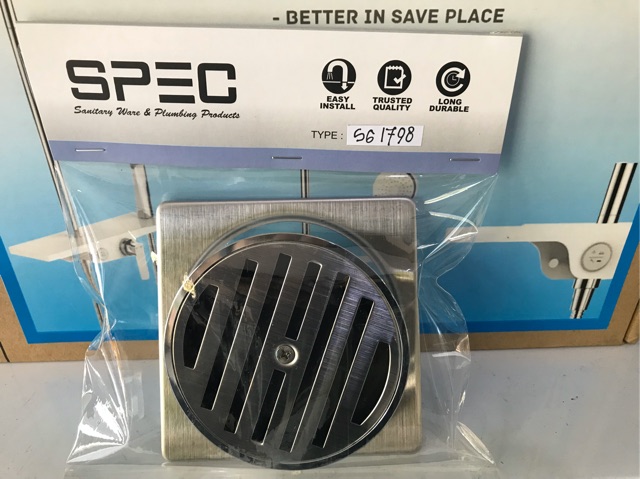 SPEC SG-1798 Saringan got air wc / Floor drain model toto stainless