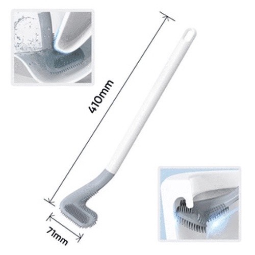 BOS - GOLF BRUSH TOILET SILICON | SIKAT PEMBERSIH TOILET SILIKON