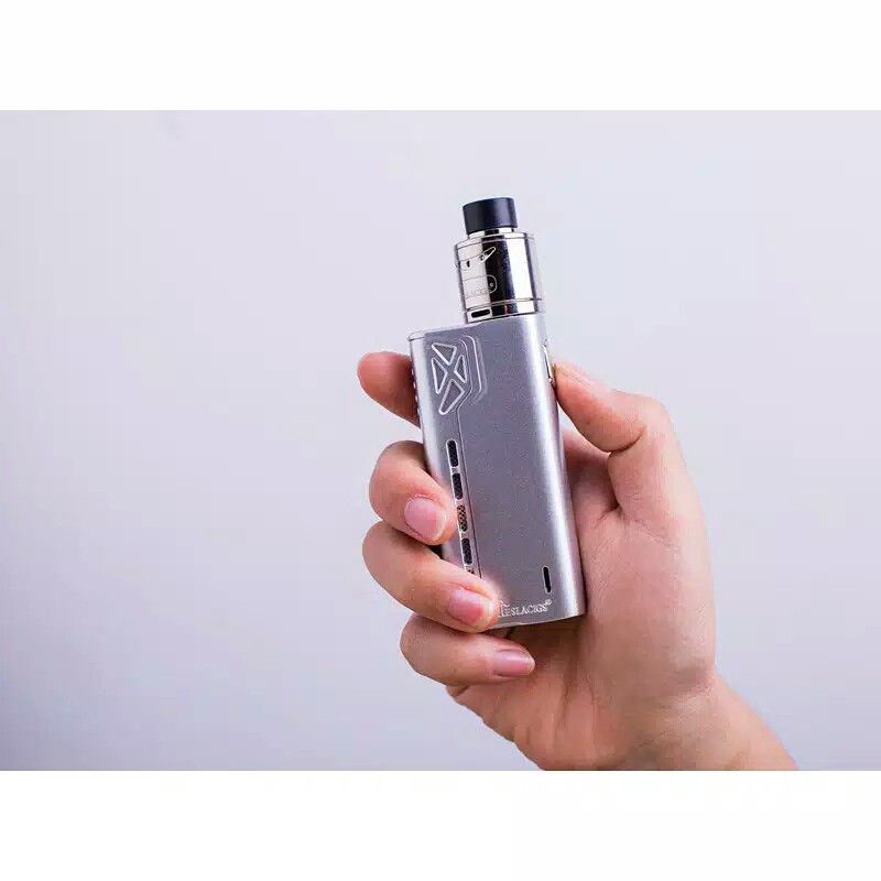 Paket Vapor Siap Ngebul TESLA TERMINATOR 90w Fapor Vape Fape RDA Rokok Elektrik Kebul + Batre3