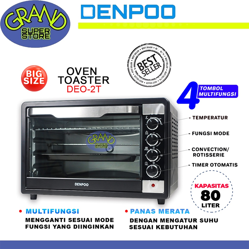 Oven Listrik Denpoo DEO 2T 38L