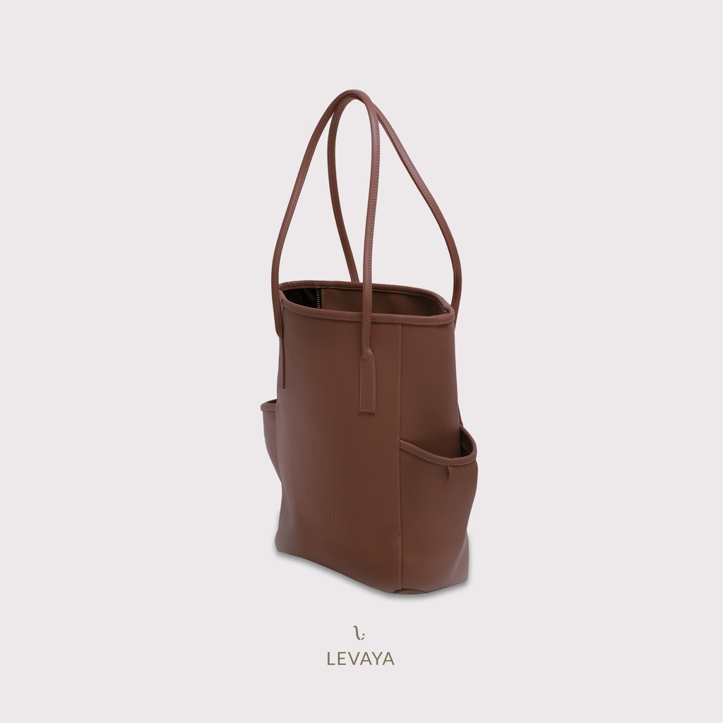 LEVAYA Lula Totebag - Raisin - Tas Wanita