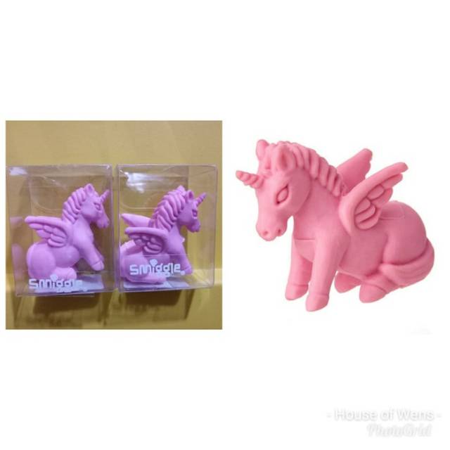 

SMIGGLE ERASER FAVES UNICORN - PENGHAPUS UNICORN SMIGGLE