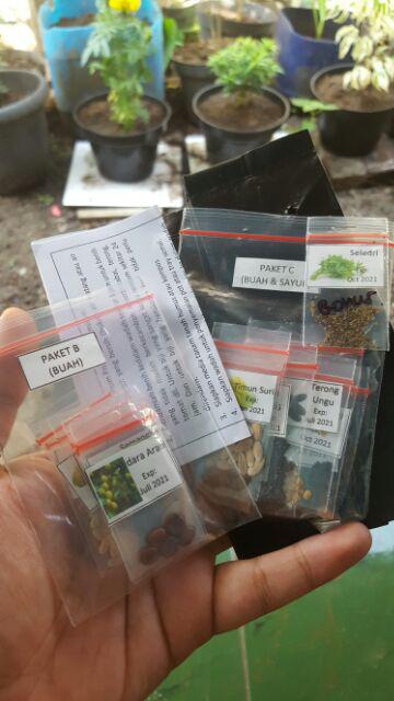 Paket Buah - Paket Hemat 6 Jenis Benih Unggul Buah Buahan
