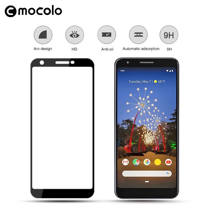 MOCOLO Tempered glass 2.5D Google pixel 3A 3XL 4 4XL full glue