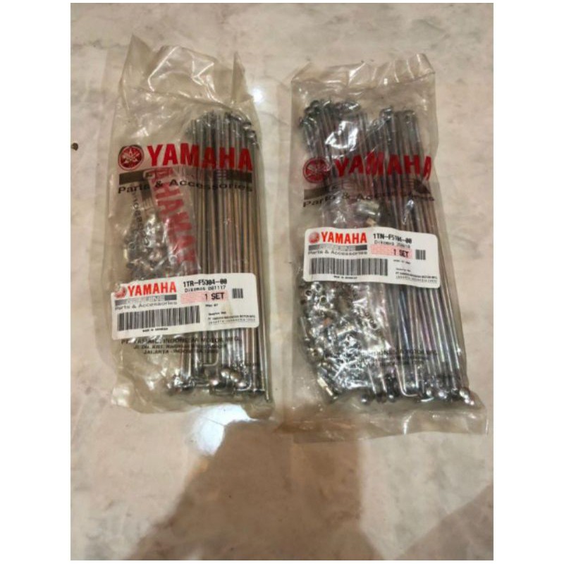 RUJI JARI JARI RXK RX KING VELG DEPAN BELAKANG ORIGINAL