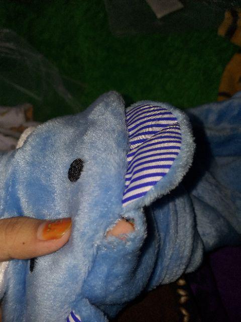 Selimut Topi 3d Animal - Super Lembut Lucu