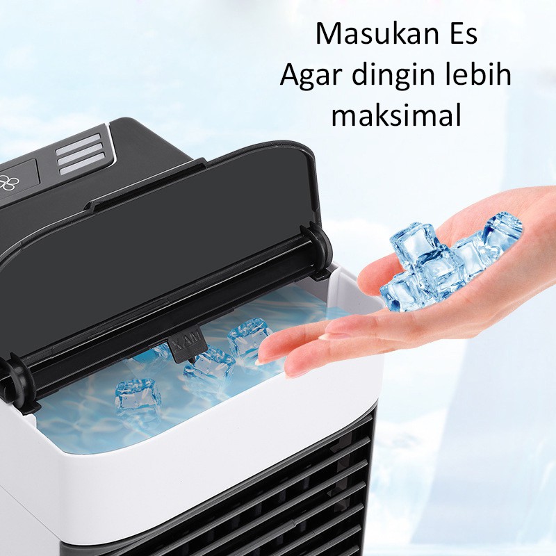 COD Ac Air Cooler Portable Mini Air Conditioner Kipas Coller Artic Pendingin Udara Ruangan Kamar