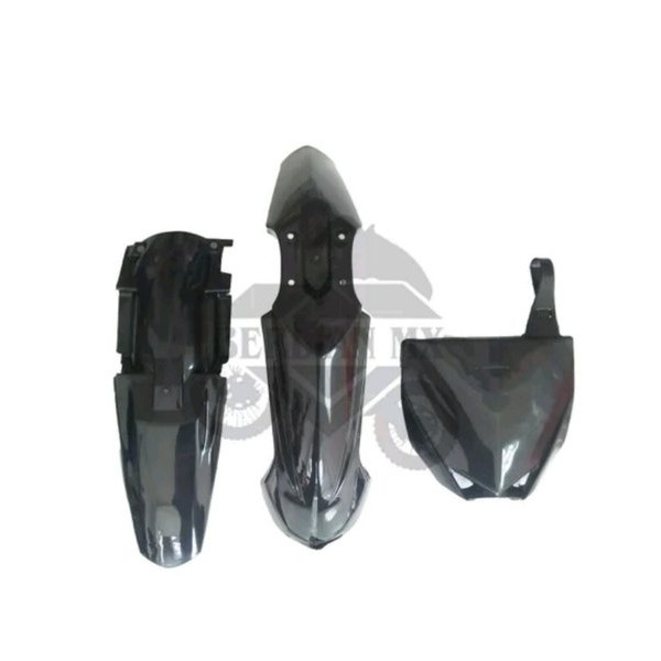 Paketan Bebek Trail Spakbor depan Belakang Yz85 New plus Papan no Hitam
