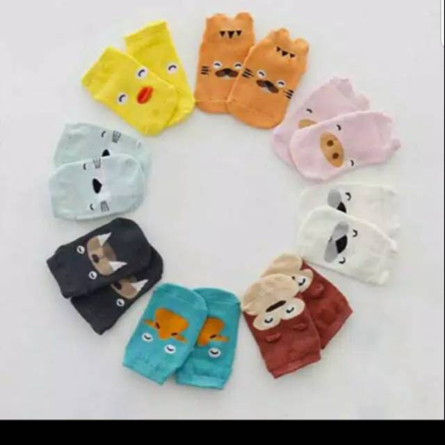 Kaos kaki bayi cute animal/ kaos kaki bayi lucu