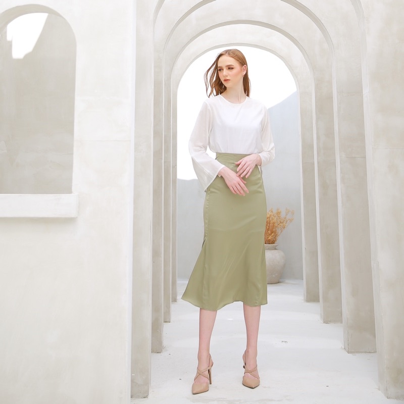 KIRRA SKIRT | SILK SKIRT