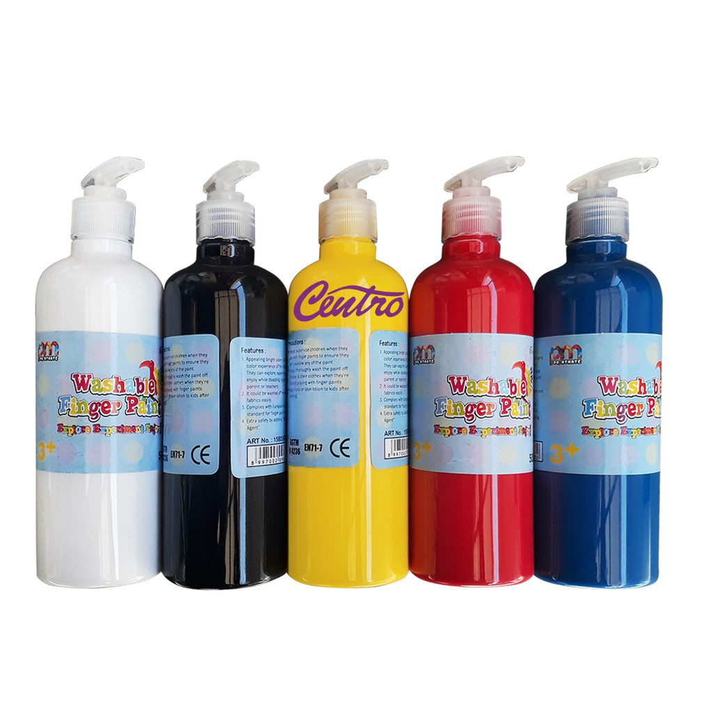 

NDM Paintmate Washable Finger Paint Cat Air Jari Anak Sekolah 500 ml
