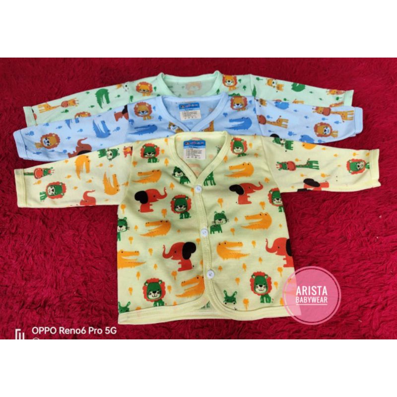 ARISTA BABY - PAKET HEMAT ISI 18PCS/9STEL BAJU+CELANA BAYI, MOTIF ANIMAL