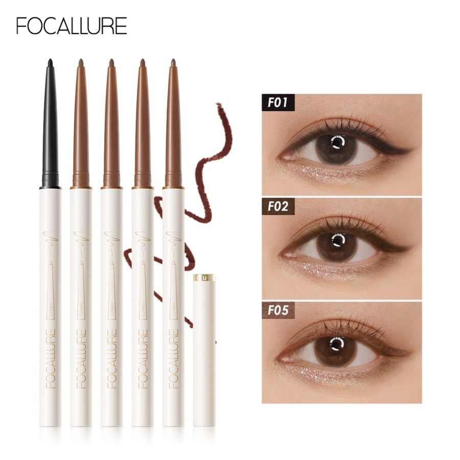 ★ BB ★ FOCALLURE #ConfidenceHalo Tahan air Eyeliner Gel pencil - FA243 - FA 243