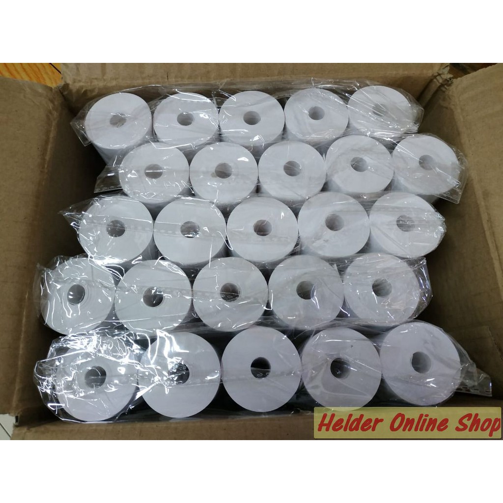 kertas thermal paper roll / Kertas Termal 57 x 40 Coreless PANJANG