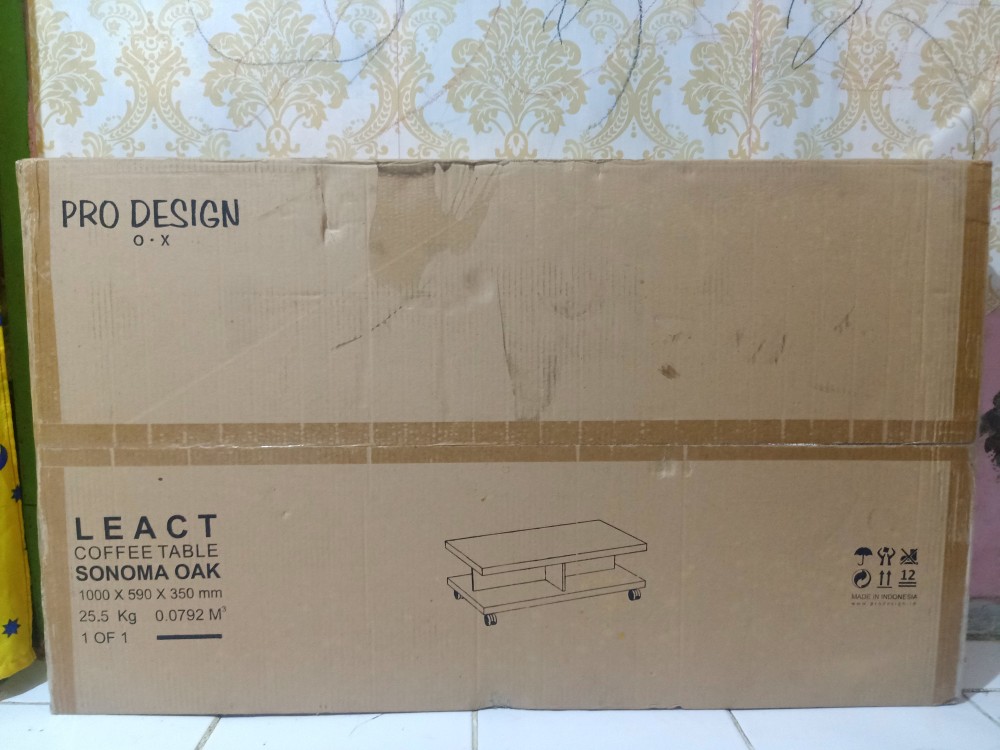 Pira Ox - Leact Meja Tamu/meja Samping - Sonoma Oak
