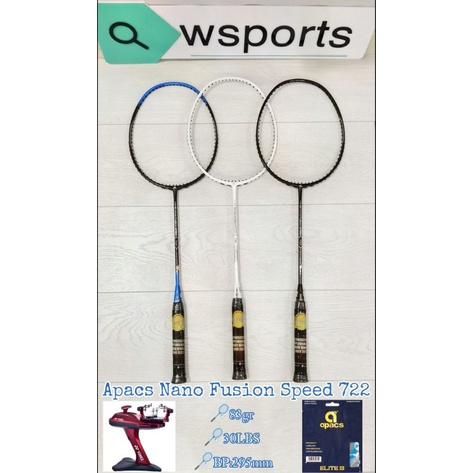 Raket Badminton Apacs Nano Fusion Speed 722 Original