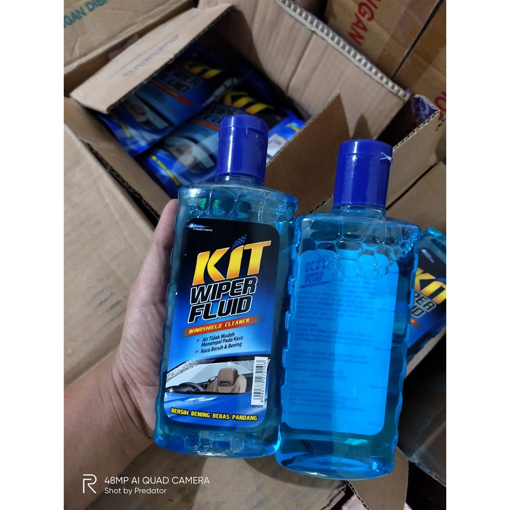 CAIRAN WIPER PEMBERSIH KACA MOBIL BENING BEBAS PANDANG KIT WIPER FLUID