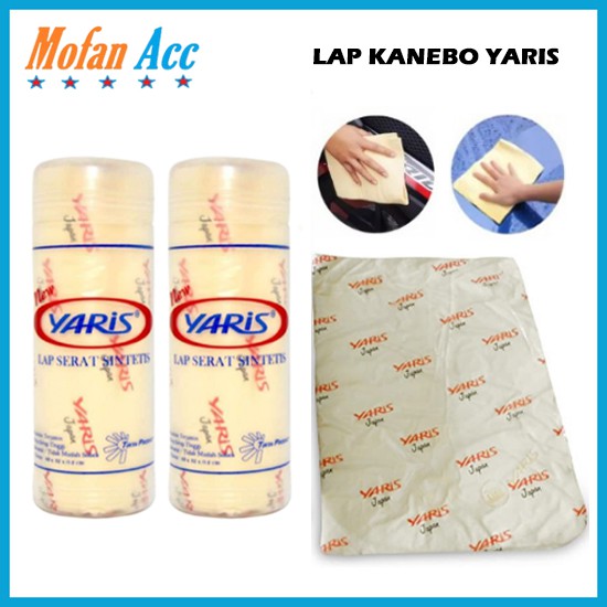 Lap Kanebo Yaris Chamois Kain Serat Sintetis Untuk Motor