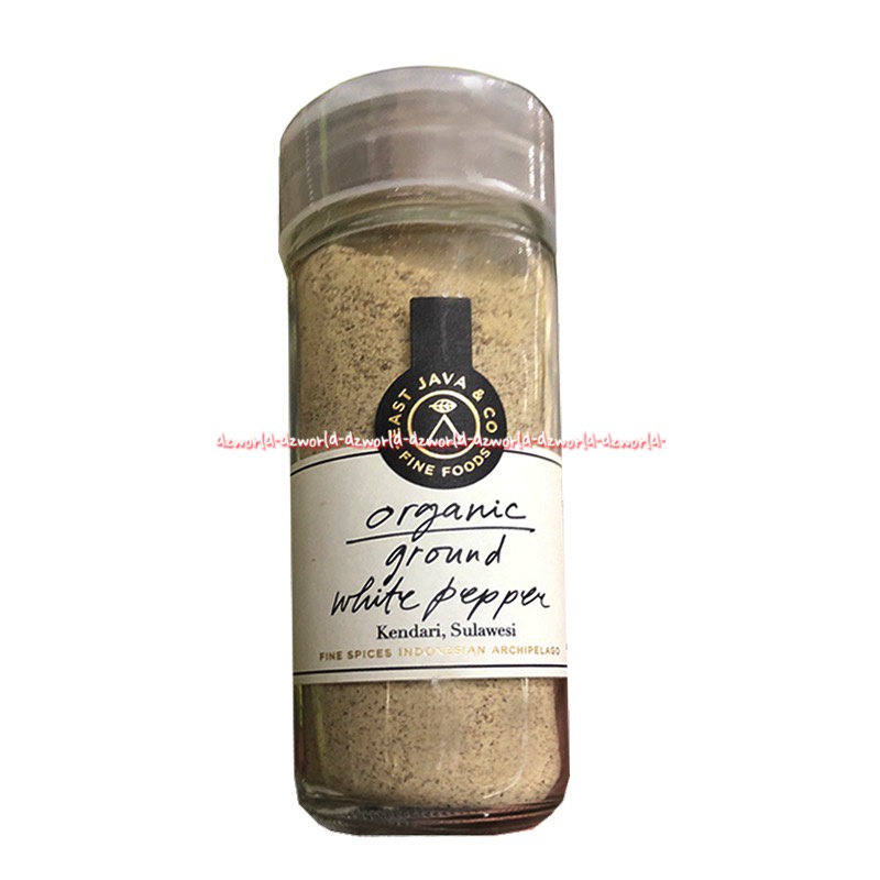 East Java 35gr Organic Ground White Pepper Kendari Sulawesi Bumbu Masak Merica Bubuk Putih Eastjava East Jawa