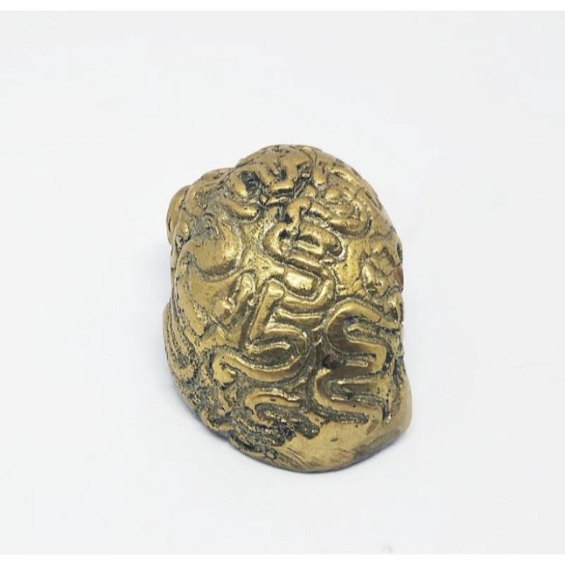 Jimatan Keong Kol buntet kuningan aksara jawa