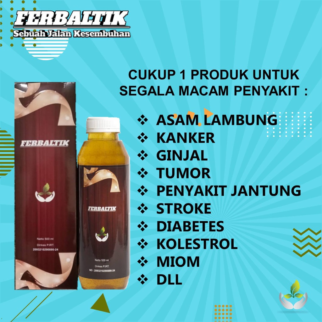 

Ferbaltik 500ml - Dikirim dari Banjarmasin