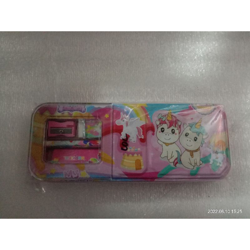 

Tempat Pensil Anak Karakter | 1 Set Tempat Pensil Anak | Ada 6 Karakter Gambar / Motip | Tempat Pensil