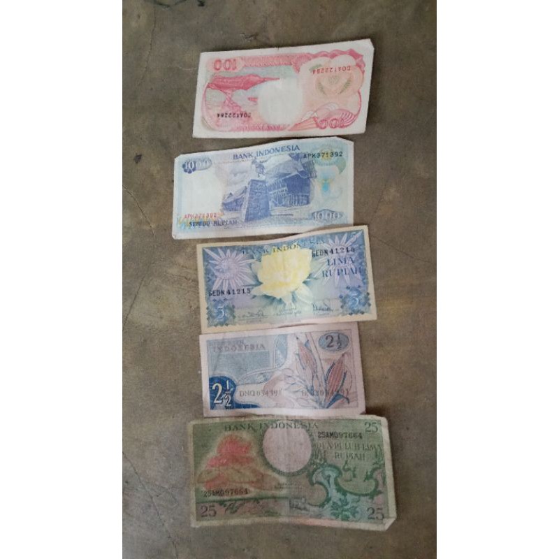 uang jadul duit lama