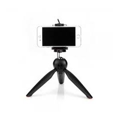 Mini Tripod Mount YT-228 + Phone Holder Clip Desktop Self-Tripod Digital For Camera And Hp