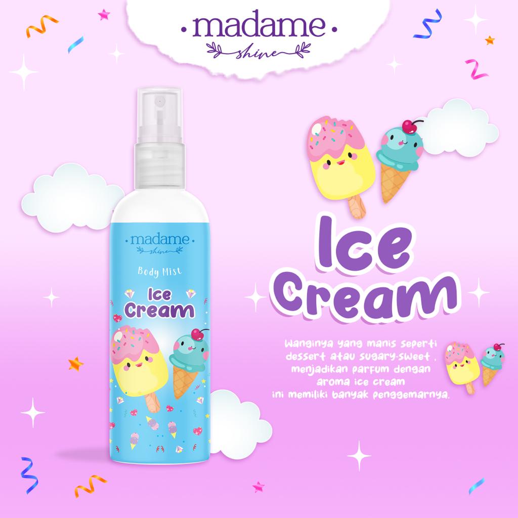 ✅(MADAME-SHINE) BODYMIST DESSERT SERIES 100ML