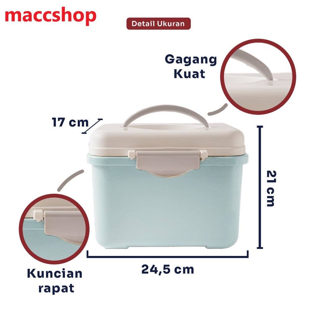 CONTAINER PICNIC BOX STORAGE 8 LITER - KOTAK KERANJANG PIKNIK SERBAGUNA