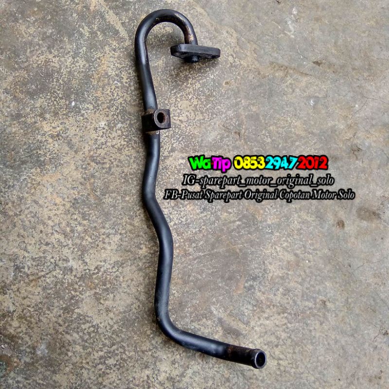 Pipa Emisi Selang Emisi Beat Karbu Spacy Karbu Scoopy Karbu