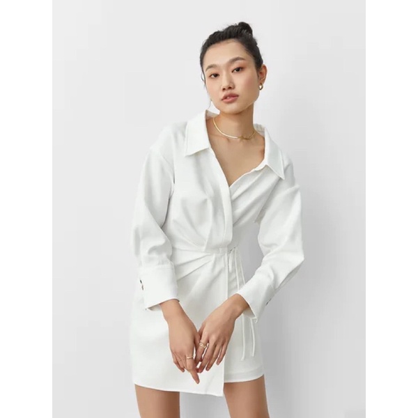 Pomelo Long Sleeve Mini Dress