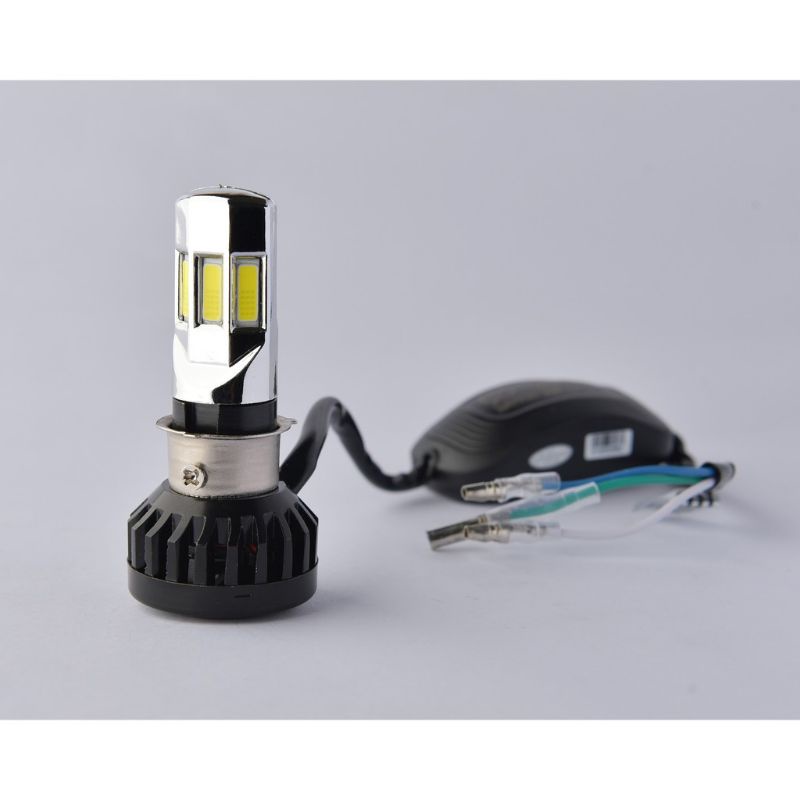 Lampu Depan LED 6 Sisi M02E &amp; 3 Sisi M02D RTD Rayton Nyala White &amp; Ice Blue Universal