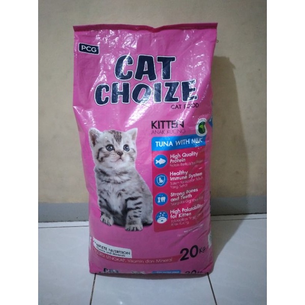 MAKANAN KUCING CAT CHOIZE FRESHPACK 20 KG / 1 KARUNG/ 1 BALL  / CAT DRY FOOD CAT CHOIZE