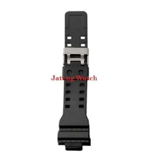 Tali/Strap rubber hitam dop untuk jsm tanganG-Shock