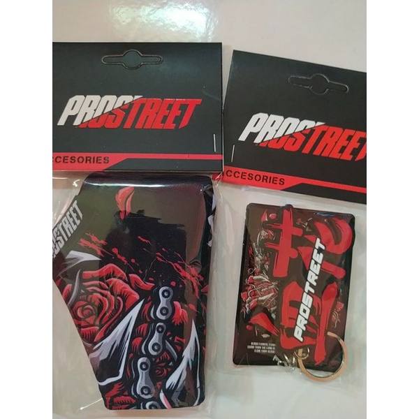 MASKER PROSTREET | MASKER GANCI DAN STIKER | BLOOD FLOWER V2 | BLACK | ORIGINAL | NEW | MASKER BLOOD