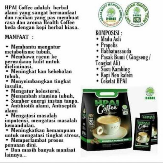 ECERAN KOPI 7 ELEMEN dan KOPI HNI/HPAI