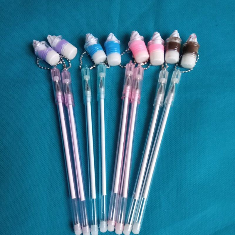 

PEN GEL KARAKTER ES KRIM SUNDAE / BOLPOIN LUCU UNIK