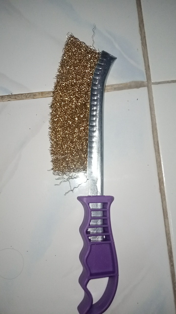 Sikat Kawat Kuningan Model Gagang / Sikat Kawat Manual Stainless/sikat Kawat Palang