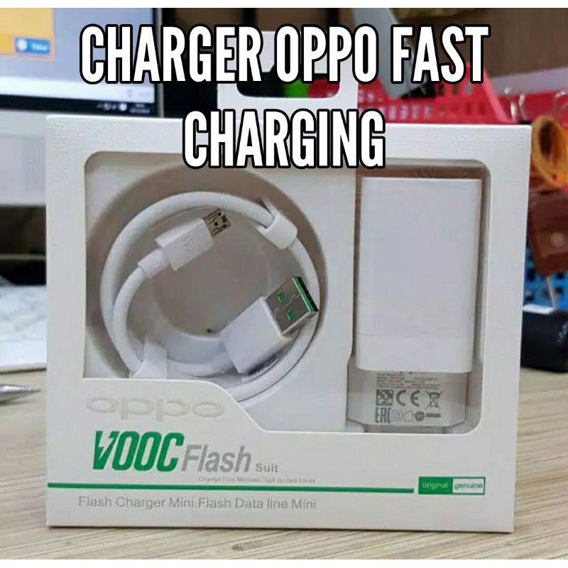 Charger OPPO VOOC 4A Original Vooc Flash Charge